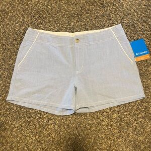 Columbia Women's Sky Blue Casual Shorts
